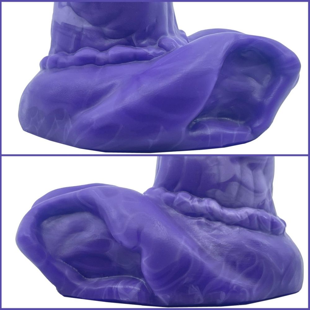 Dildos, Buffers & Grinders | Unicorn Medium 7.3" Silicone Dildo – Amethyst