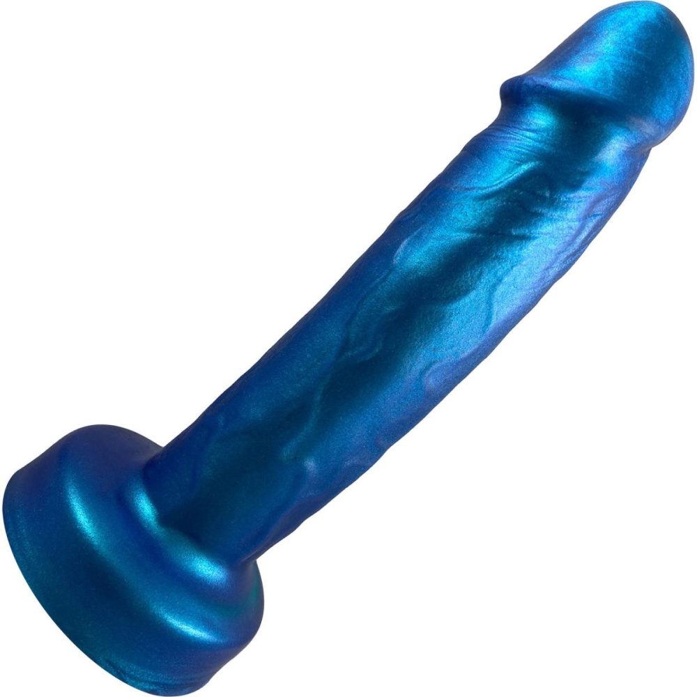 Dildos, Buffers & Grinders | Amante Triple Density Premium 8.5" Silicone Dildo – Color Shift Blue