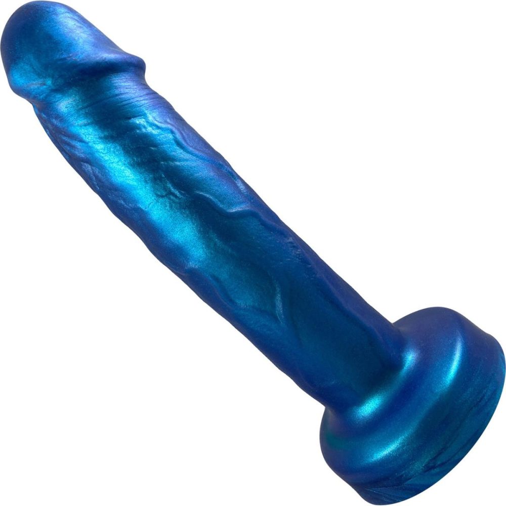 Dildos, Buffers & Grinders | Amante Triple Density Premium 8.5" Silicone Dildo – Color Shift Blue