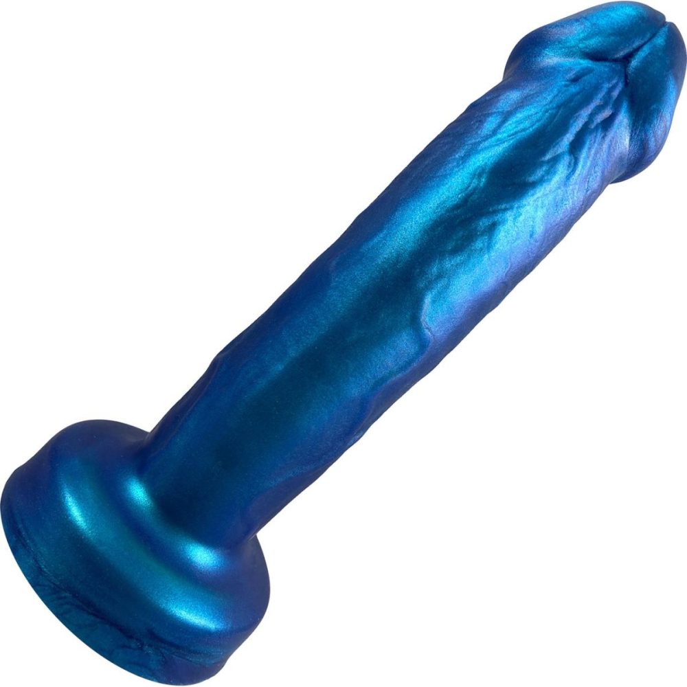 Dildos, Buffers & Grinders | Amante Triple Density Premium 8.5" Silicone Dildo – Color Shift Blue