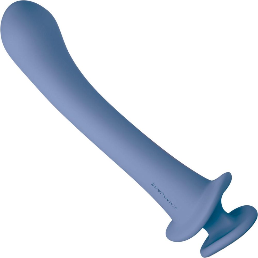 Dildos, Buffers & Grinders | JimmyJane Cyra 7.7" Silicone G-Spot Dildo – Blue