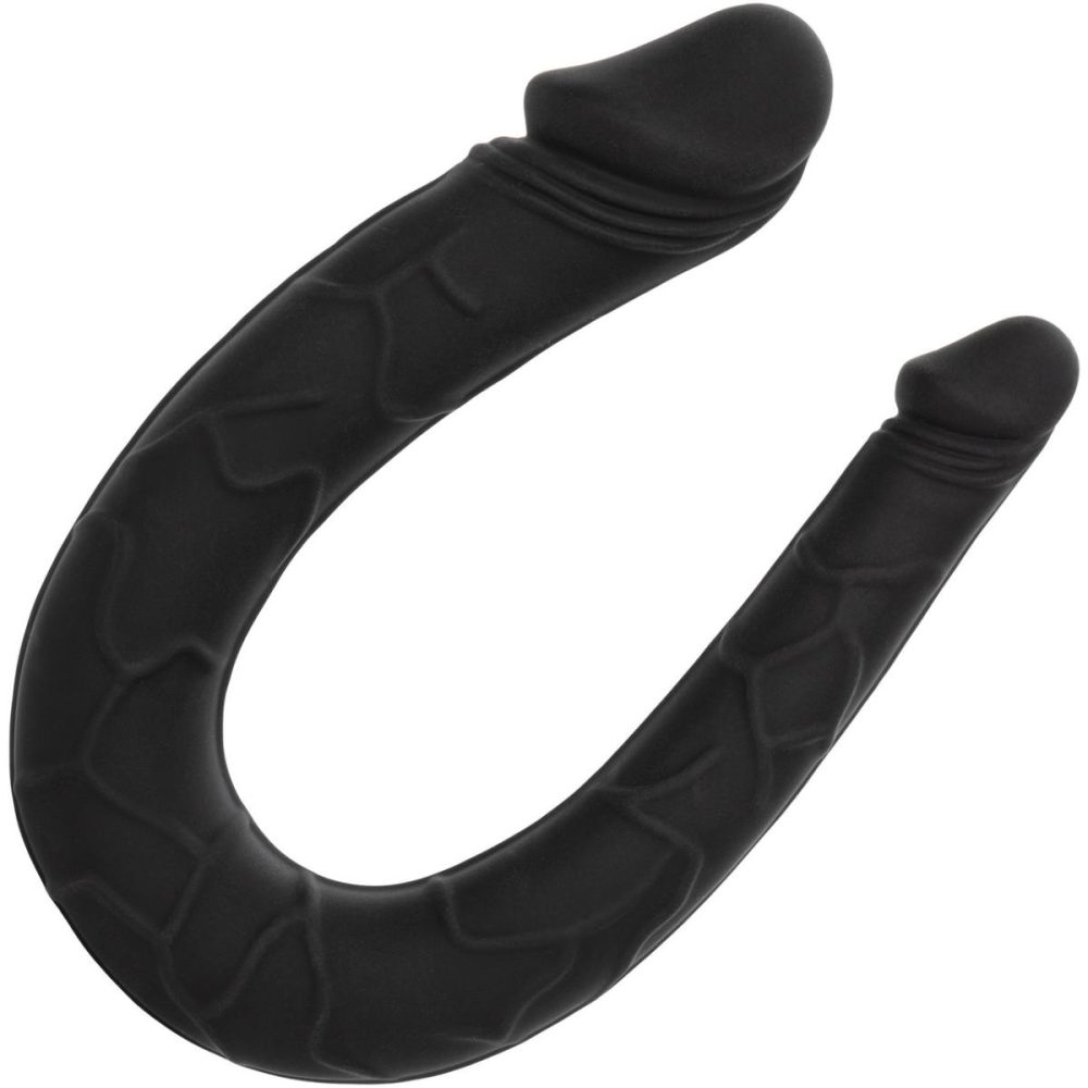 Double Dildos | Boundless AC/DC Dong Silicone Double Dildo – Black