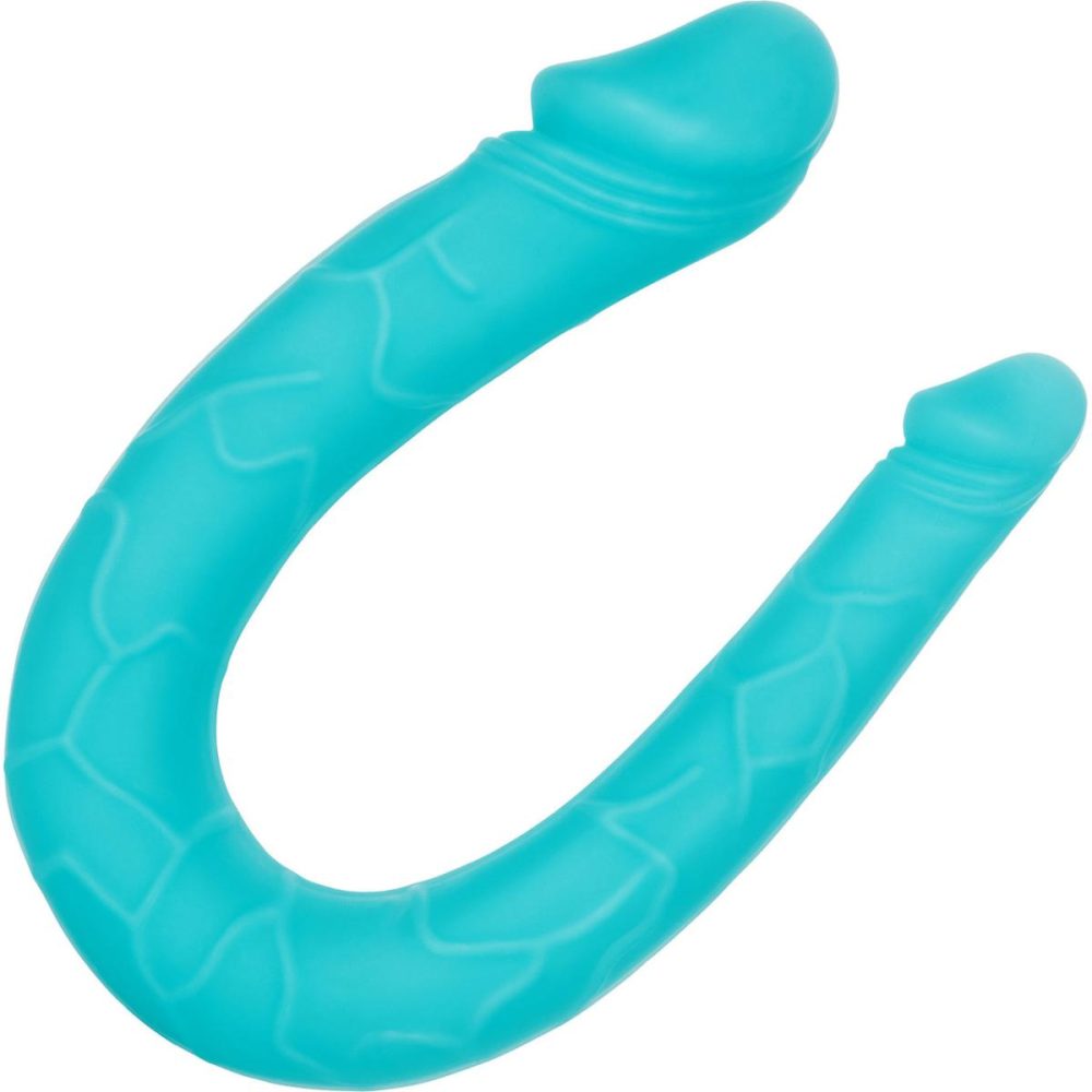 Double Dildos | Silicone AC/DC Double Dong by – Teal