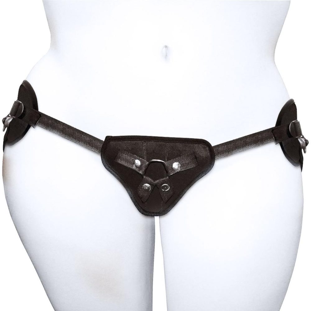 Double Leg Strap | Curvy Collection Noire Strap-On Harness by