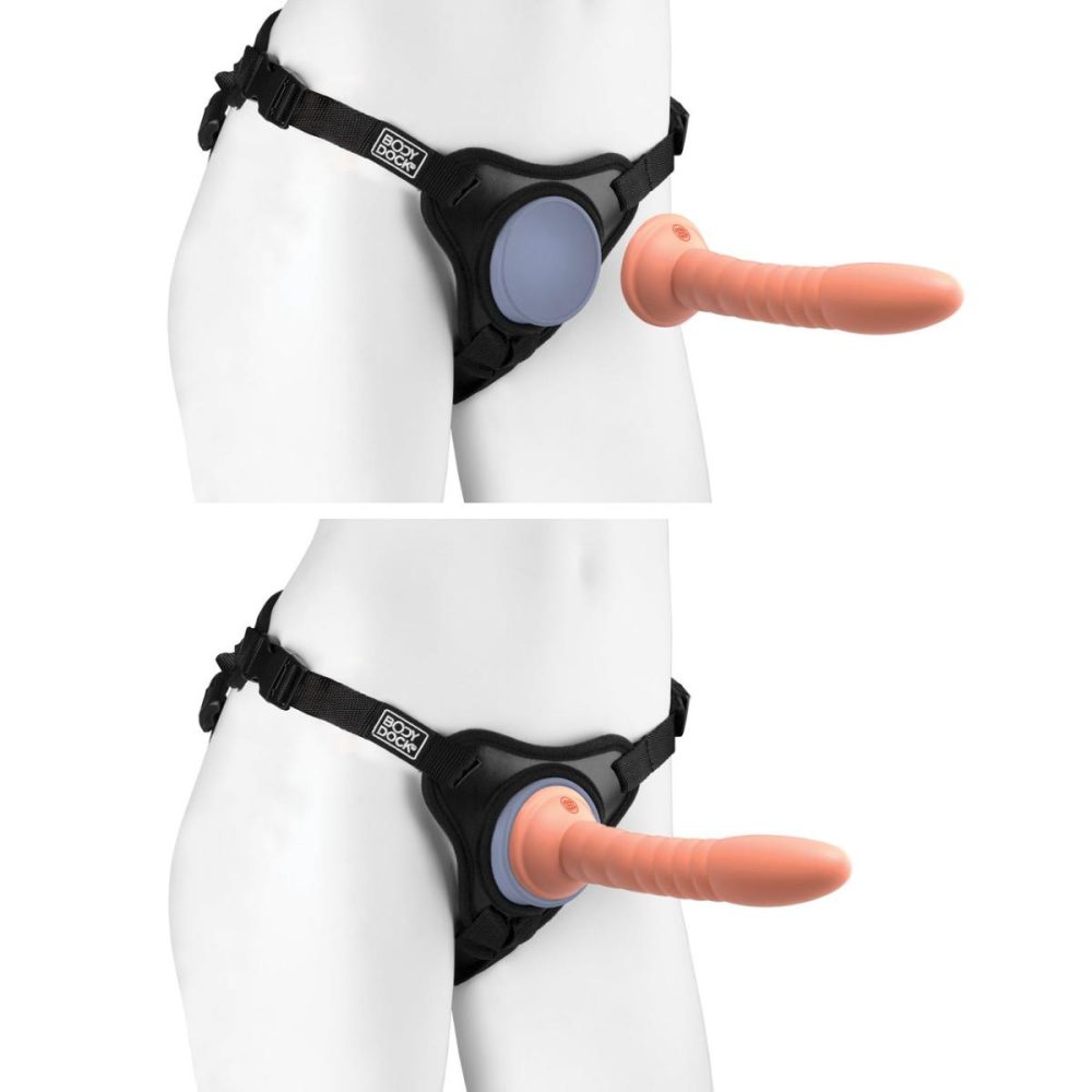 Double Leg Strap | Dillio Platinum Body Dock SE Strap-on Harness System