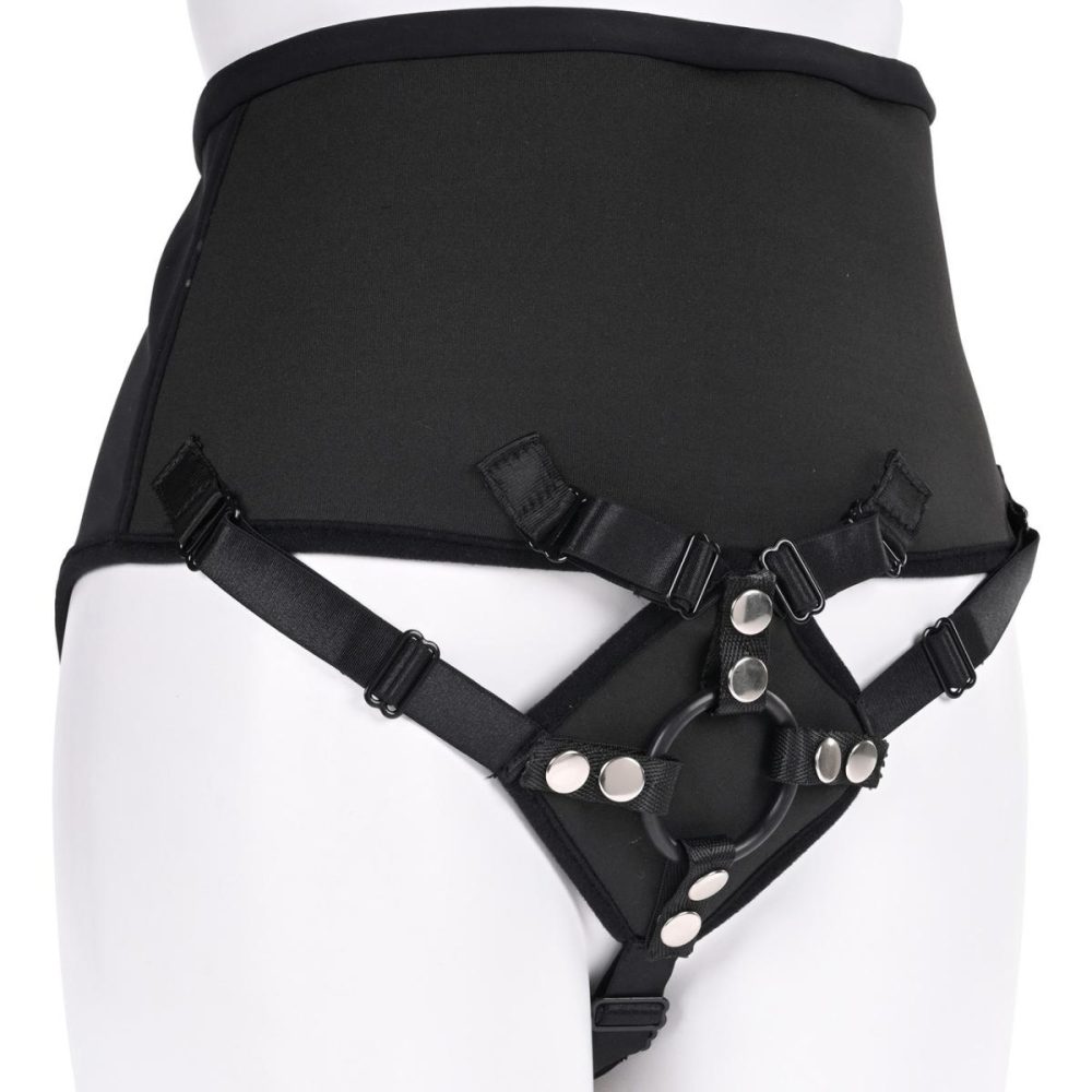 Double Leg Strap | High Waisted Corset Strap-On Harness