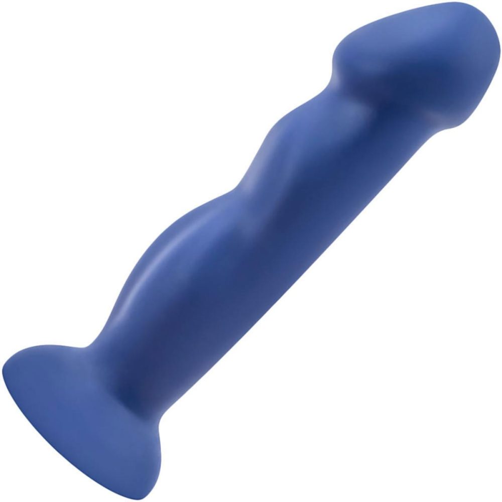 Dual Density Dildos | Avant D12 Suko Silicone Suction Cup Dildo by Novelties – Indigo