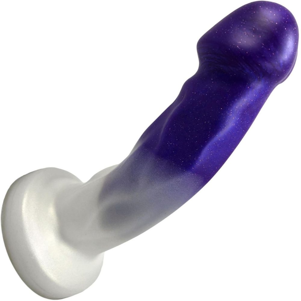 Dual Density Dildos | Splendid Dual-Density 6.5" Silicone Dildo – Medium, Pearl & Orchid