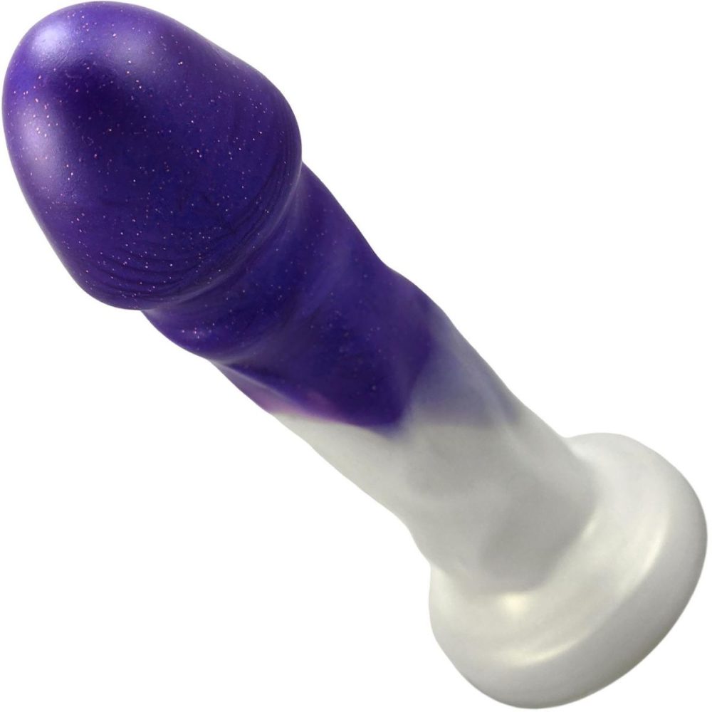 Dual Density Dildos | Splendid Dual-Density 6.5" Silicone Dildo – Medium, Pearl & Orchid