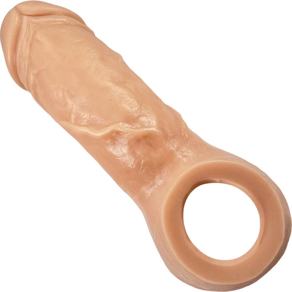 Extensions & Girth Enhancers | Holster Silicone Penis Extender – Vanilla