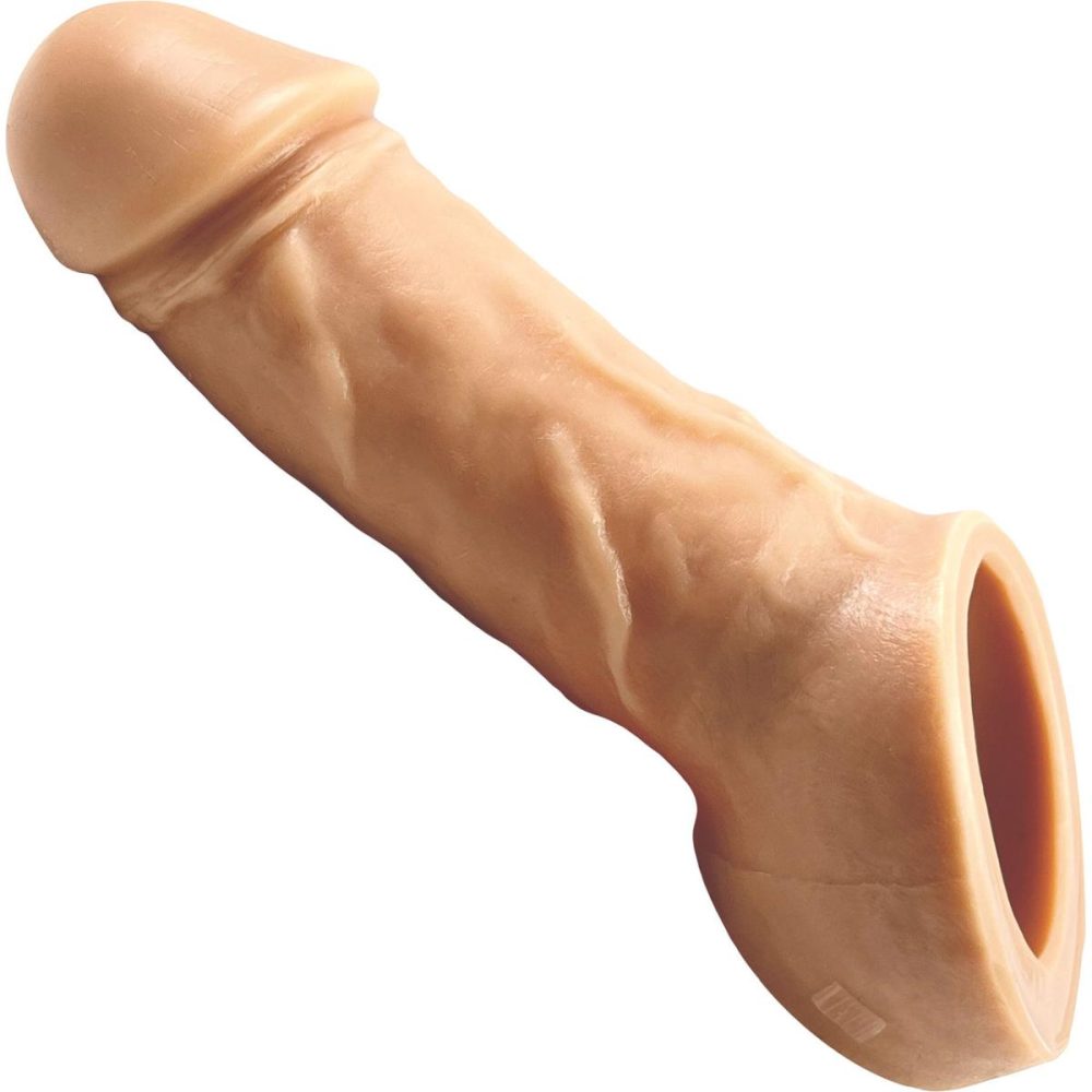 Extensions & Girth Enhancers | Holster Silicone Penis Extender – Vanilla