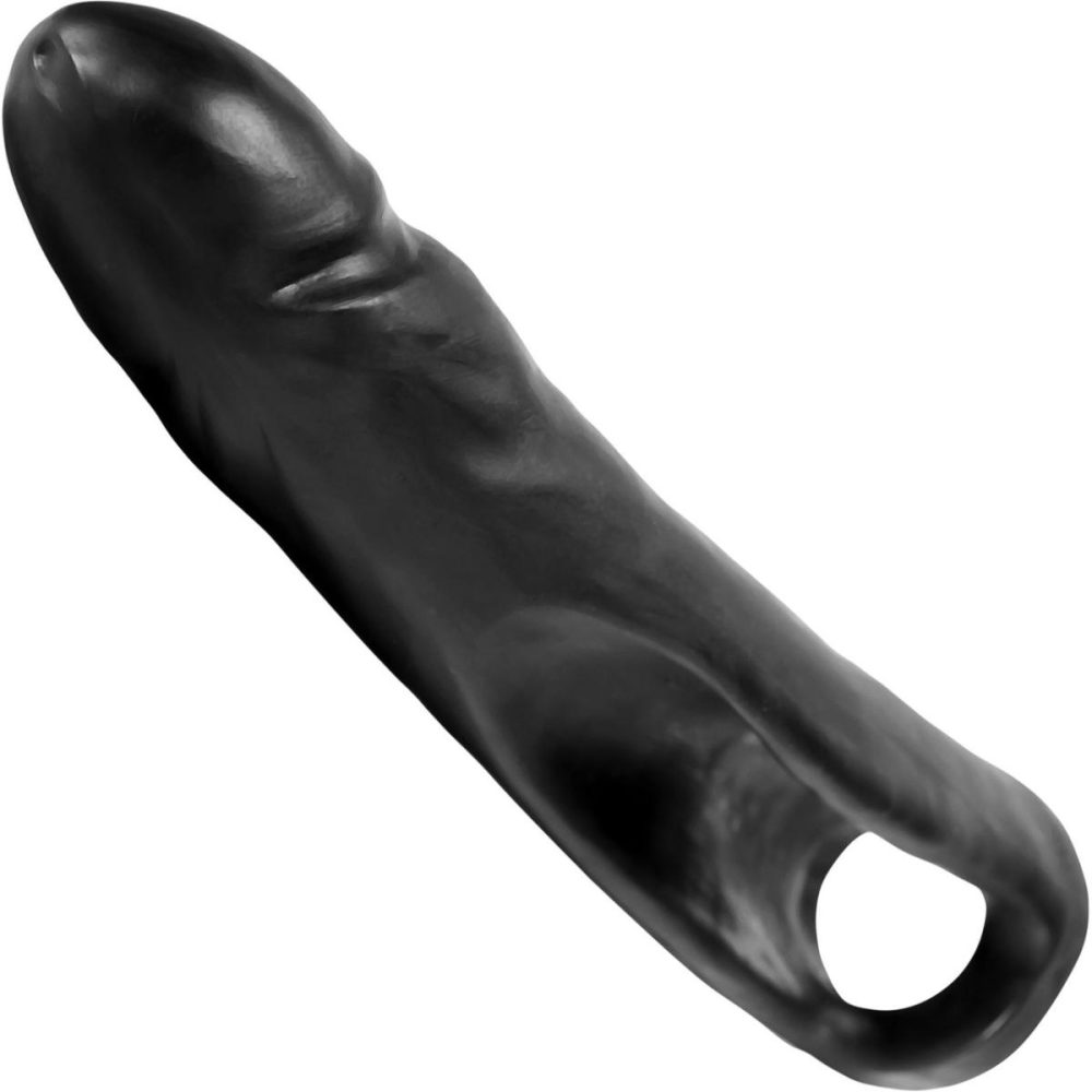 Extensions & Girth Enhancers | Donkey 11" Silicone Double Penetrator – Black