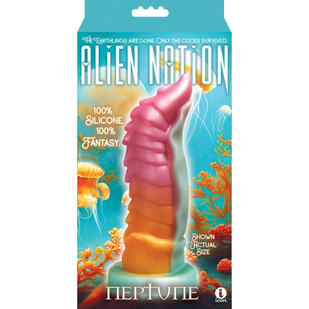 Fantasy Dildos | Neptune 8" Silicone G-Spot Dildo