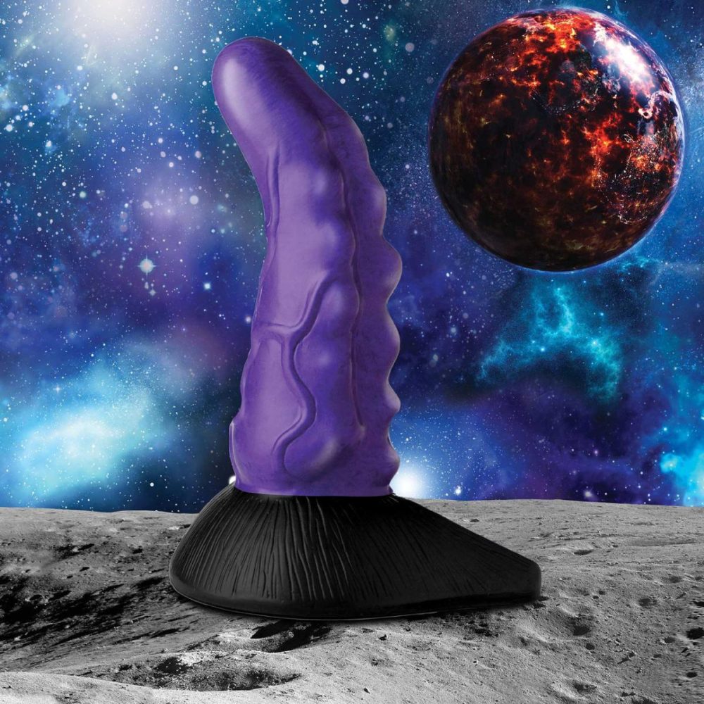 Fantasy Dildos | Orion Invader Veiny Space Alien 7.25" Silicone Suction Cup Dildo