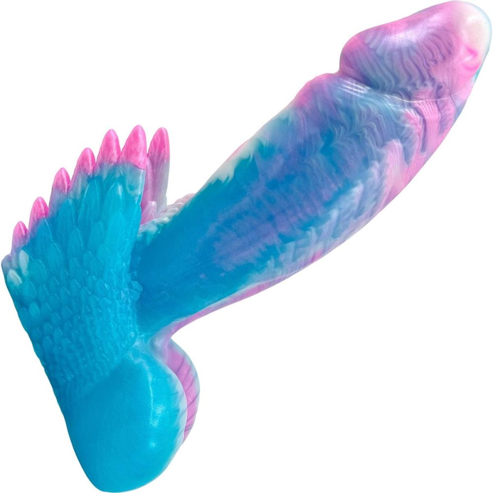 Fantasy Dildos | The Fascinus 8.25" Silicone Realistic Winged Fantasy Dildo – South Beach