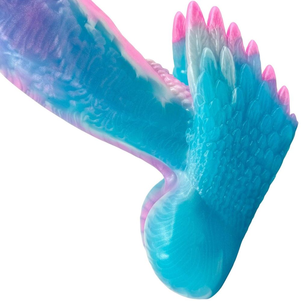 Fantasy Dildos | The Fascinus 8.25" Silicone Realistic Winged Fantasy Dildo – South Beach