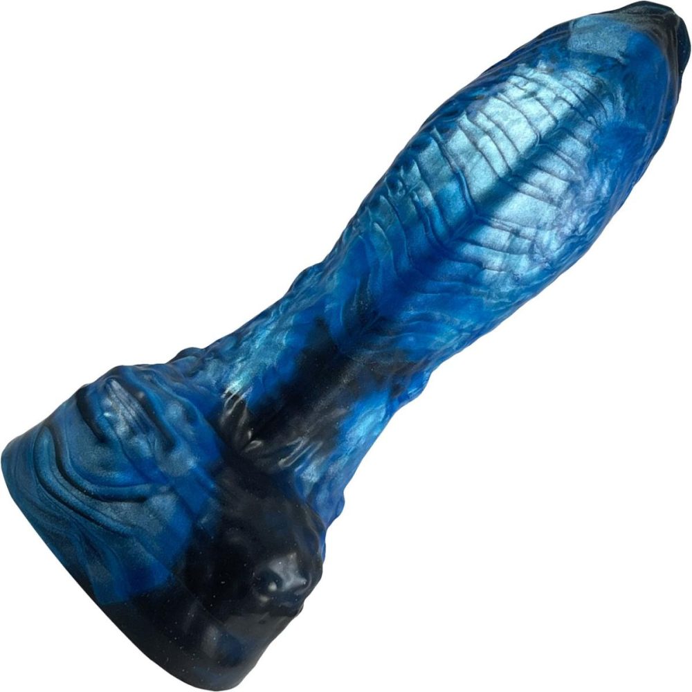 Fantasy Dildos | The Miksko Human-Alien Hybrid Monster 6.38" Silicone Dildo – Cosmos Blue