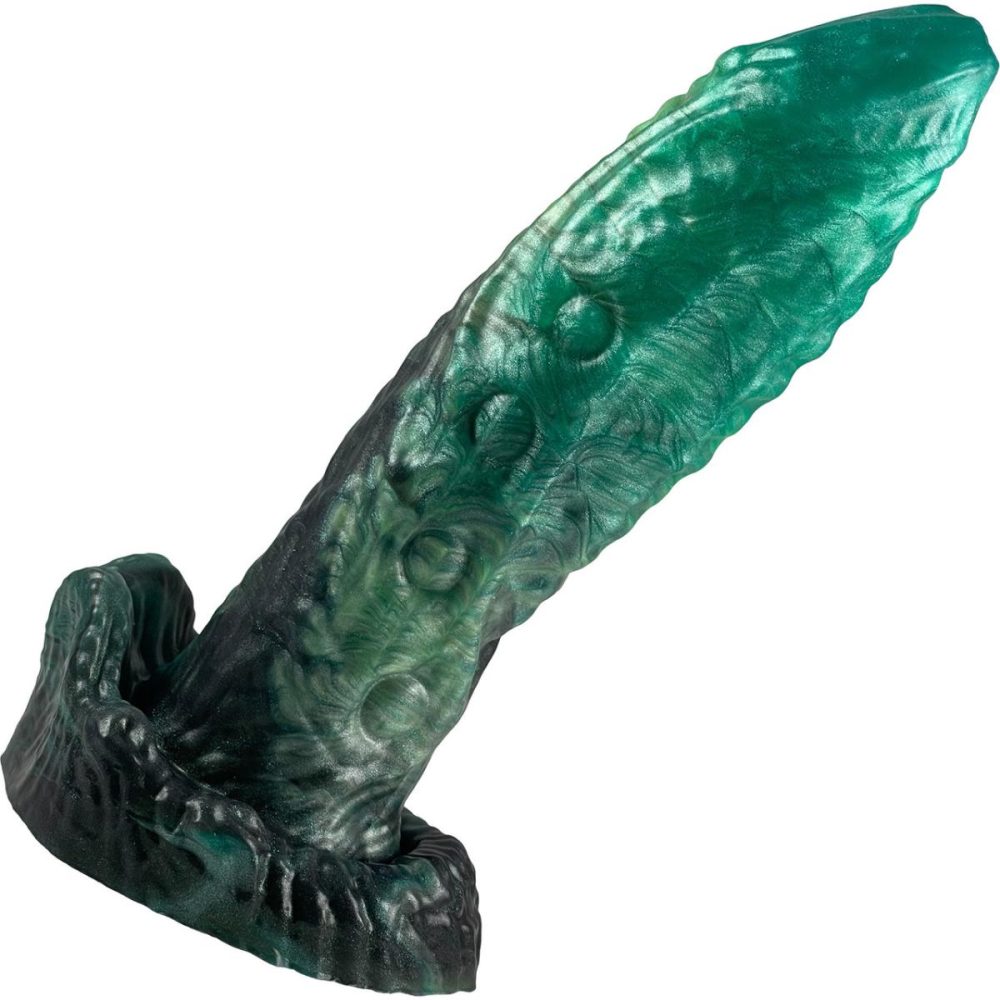 Fantasy Dildos | The Xmeyk Alien Monster 8" Silicone Dildo – Astral Green