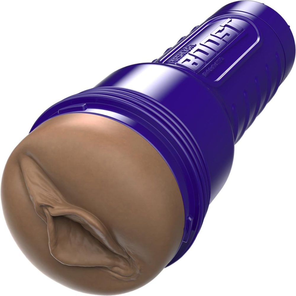 Fleshlight | Boost Bang Vagina Penis Masturbator With Turbo Tech – Caramel