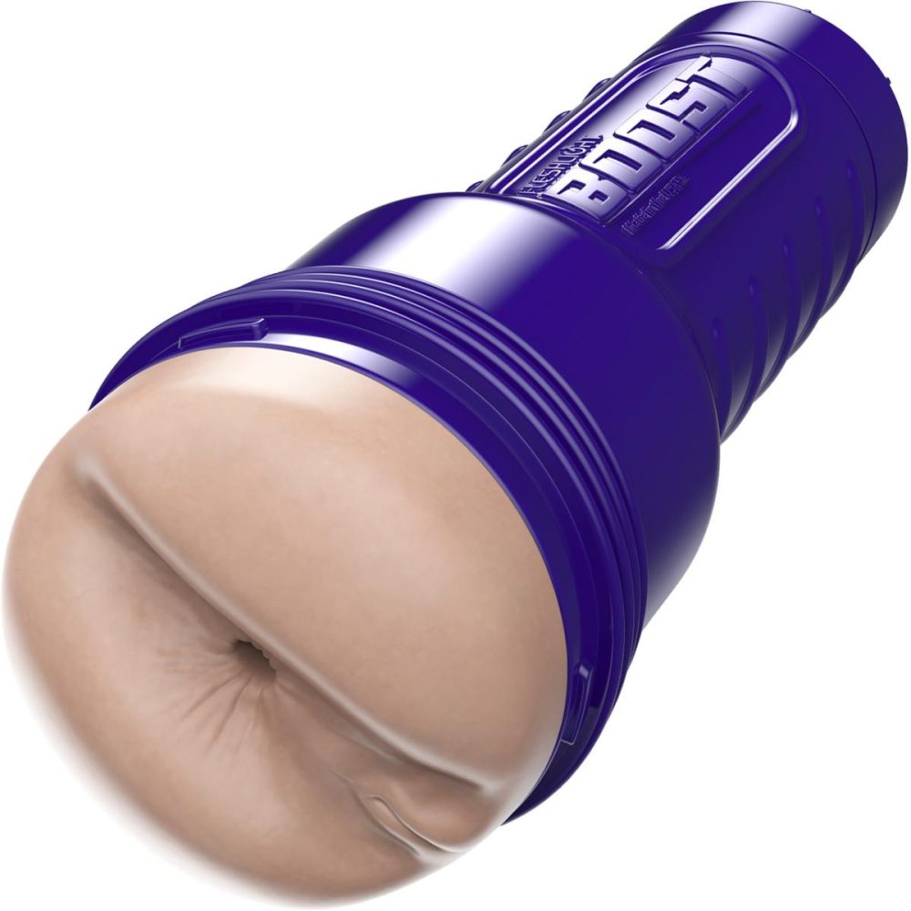 Fleshlight | Boost Blast Butt With Vulva Penis Masturbator With Turbo Tech – Vanilla