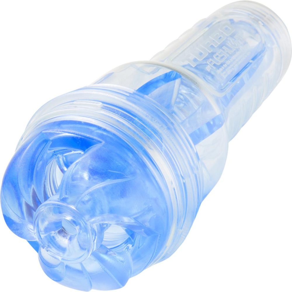 Fleshlight | Turbo Thrust Blue Ice Penis Masturbator – Oral Sex Sleeve