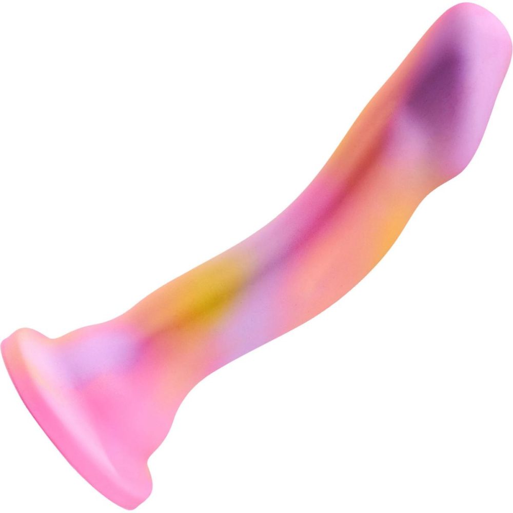 G-Spot Dildos | Avant Sun’s Out Pink Silicone G-Spot Dildo With Suction Cup Base