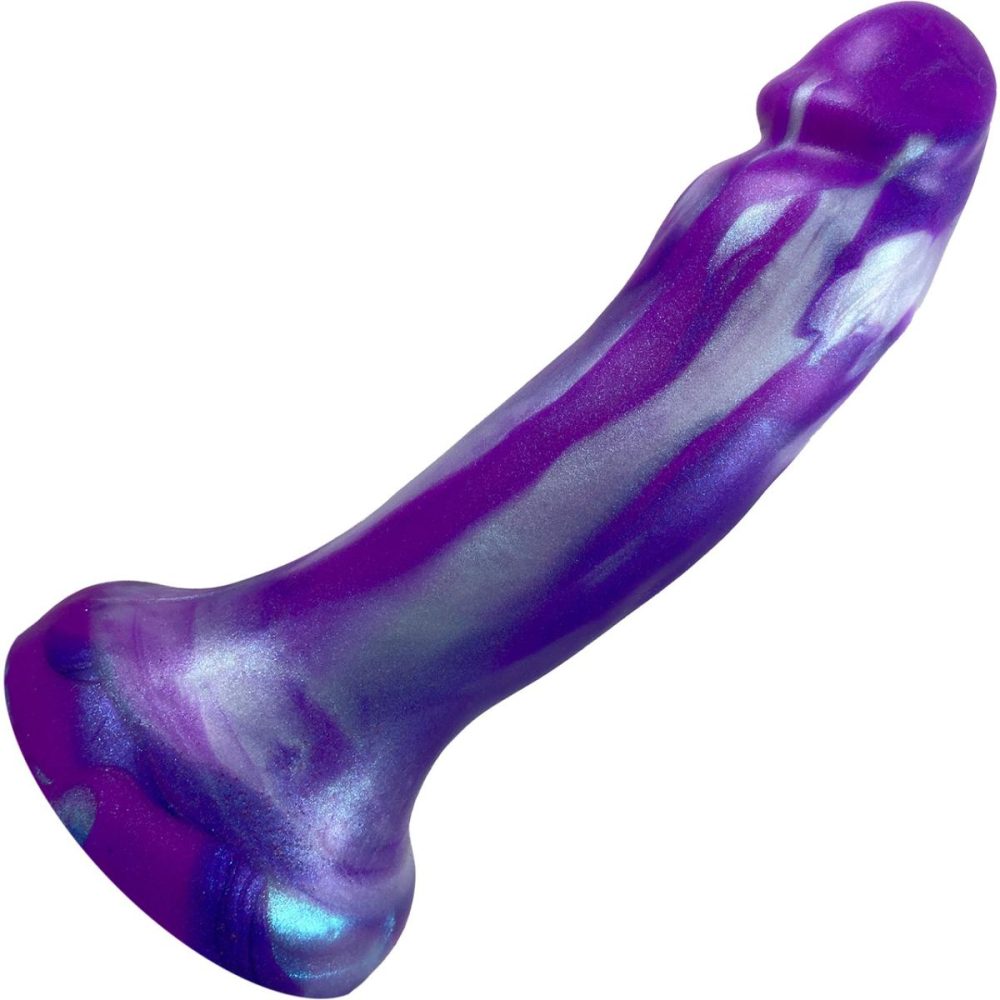 G-Spot Dildos | Comet 7" Dual Density Silicone Dildo – Amethyst