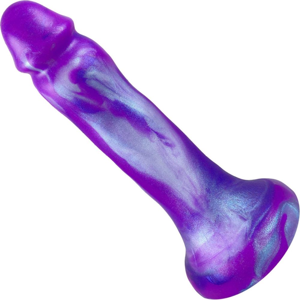 G-Spot Dildos | Comet 7" Dual Density Silicone Dildo – Amethyst