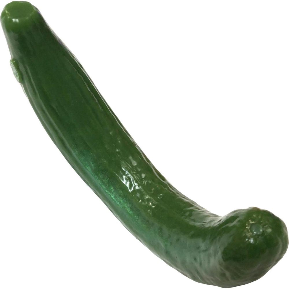 G-Spot Dildos | Curved Cucumber Silicone Dildo