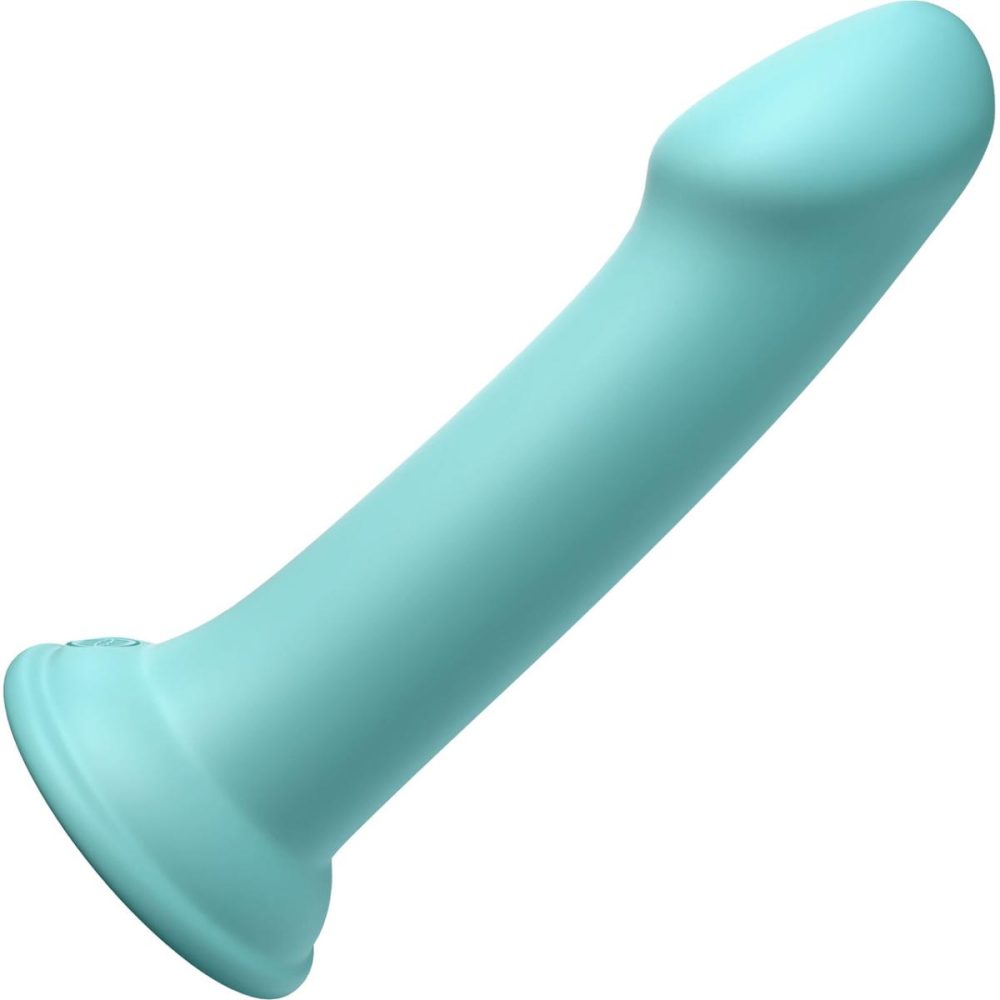 G-Spot Dildos | Dillio Platinum Big Hero Silicone 6" Suction Cup Dildo – Teal