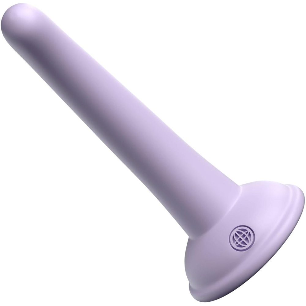 G-Spot Dildos | Dillio Platinum Curious Five Silicone 5" Suction Cup Dildo – Lavender