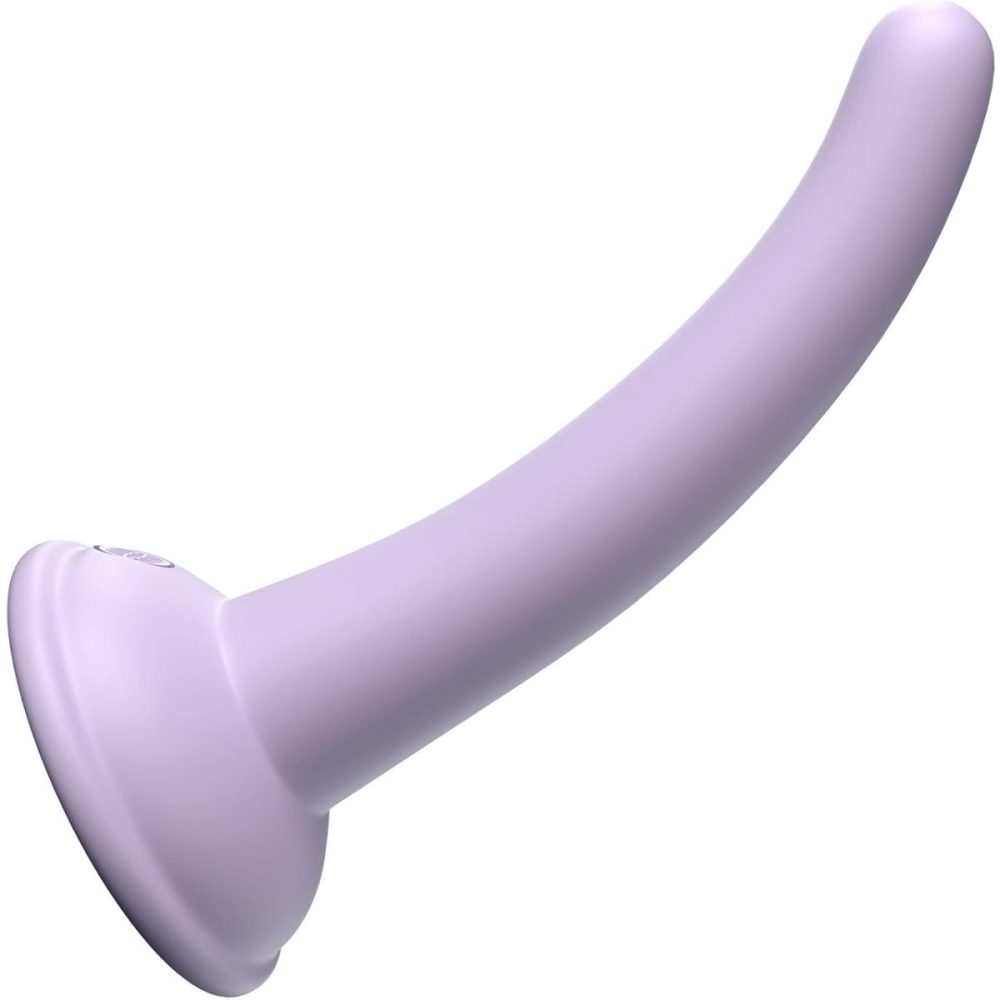 G-Spot Dildos | Dillio Platinum Curious Five Silicone 5" Suction Cup Dildo – Lavender