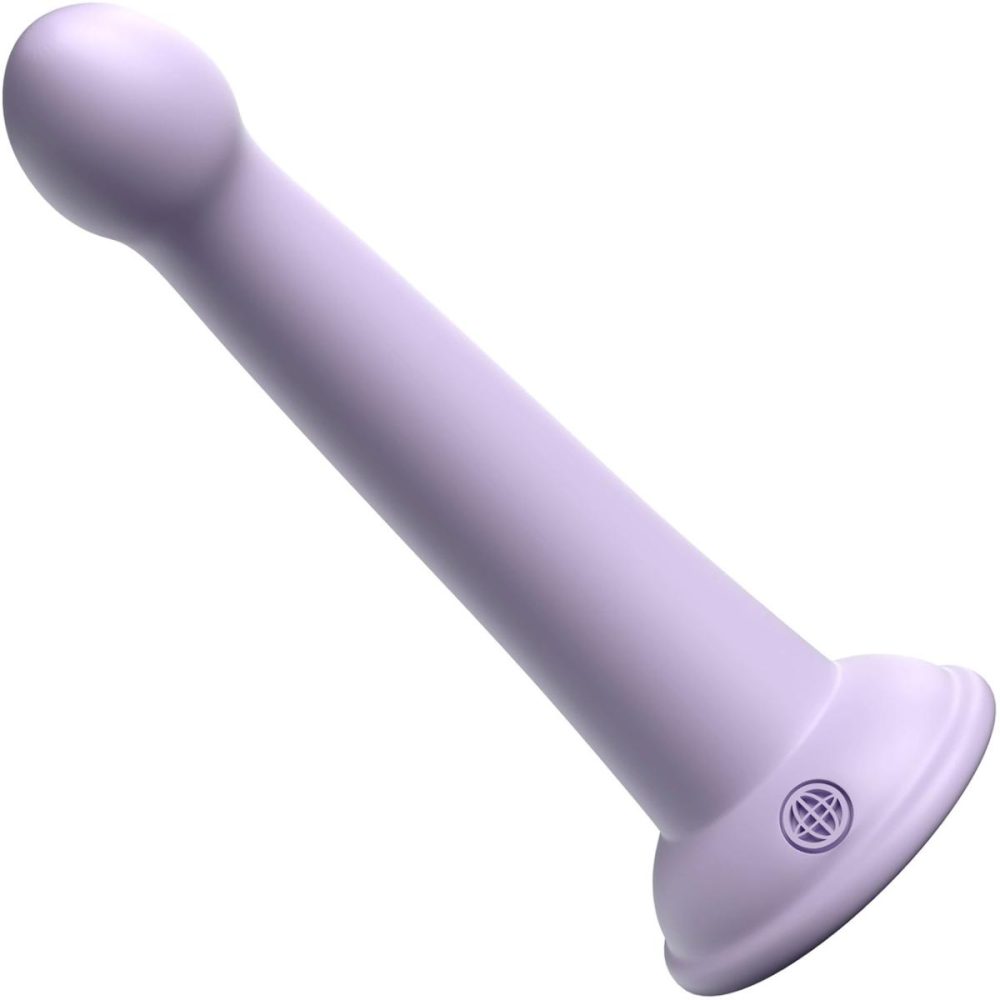 G-Spot Dildos | Dillio Platinum Secret Explorer Silicone 6" Suction Cup Dildo – Lavender