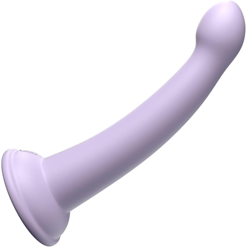 G-Spot Dildos | Dillio Platinum Secret Explorer Silicone 6" Suction Cup Dildo – Lavender