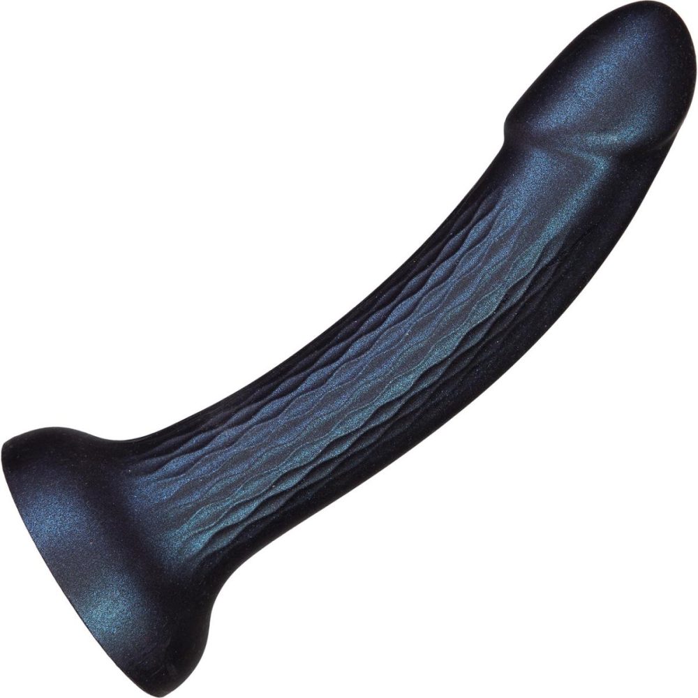 G-Spot Dildos | Fantasy Siren 8" Silicone Suction Cup G-Spot Dildo – Blue