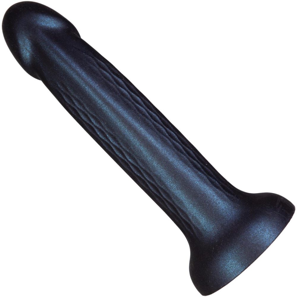 G-Spot Dildos | Fantasy Siren 8" Silicone Suction Cup G-Spot Dildo – Blue