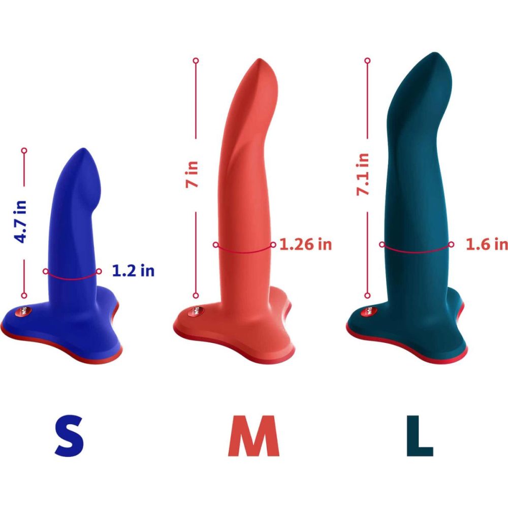 G-Spot Dildos | Limba Flex M 7" Silicone Bendable Dildo – Flashy Coral