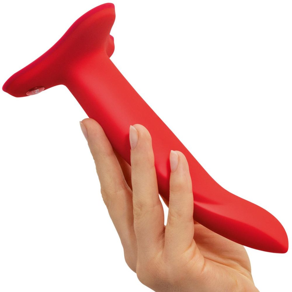 G-Spot Dildos | Limba Flex M 7" Silicone Bendable Dildo – Flashy Coral