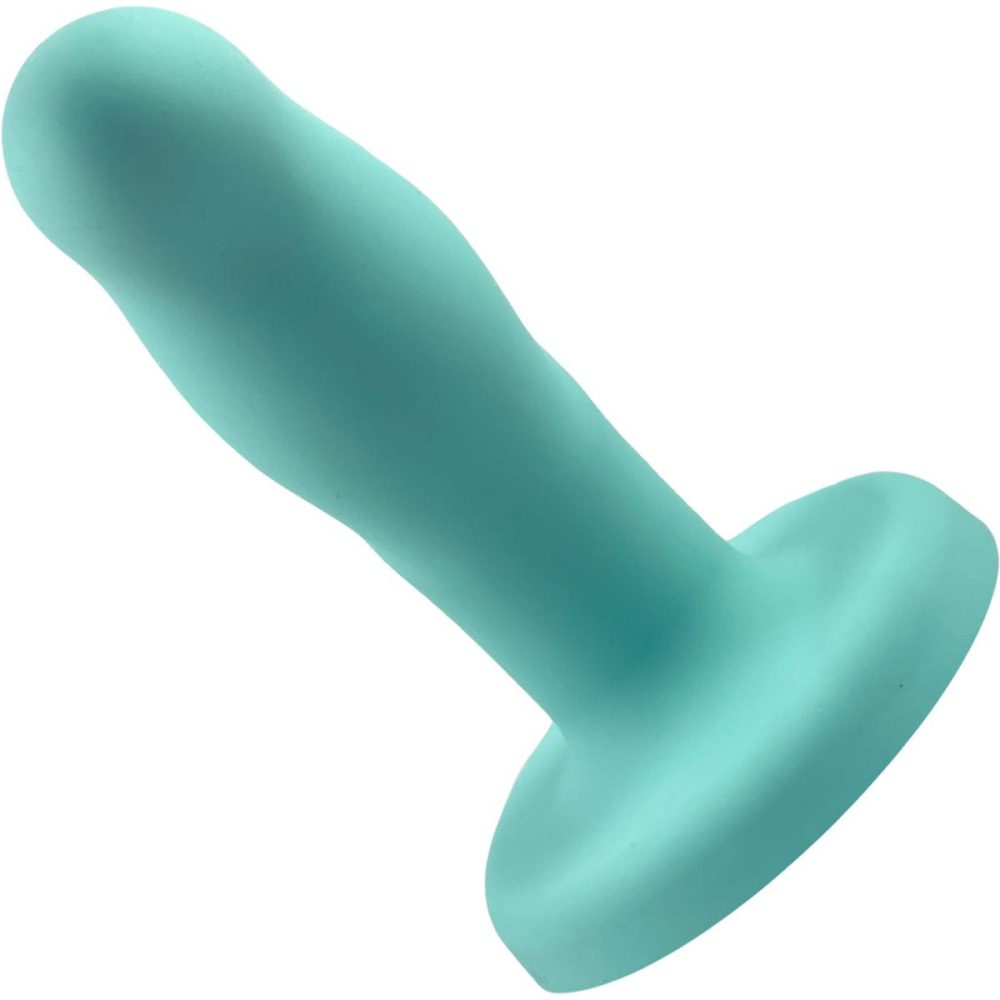 G-Spot Dildos | Merge Collection Ryplie 6" Silicone Suction Cup Dildo – Blue