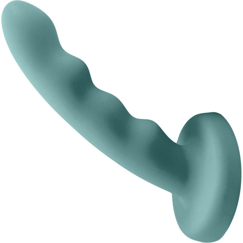 G-Spot Dildos | Merge Collection Sage 8" Silicone Suction Cup Dildo – Green