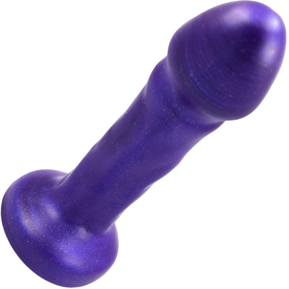 G-Spot Dildos | Splendid Dual-Density 6" Silicone Dildo – Small, Orchid