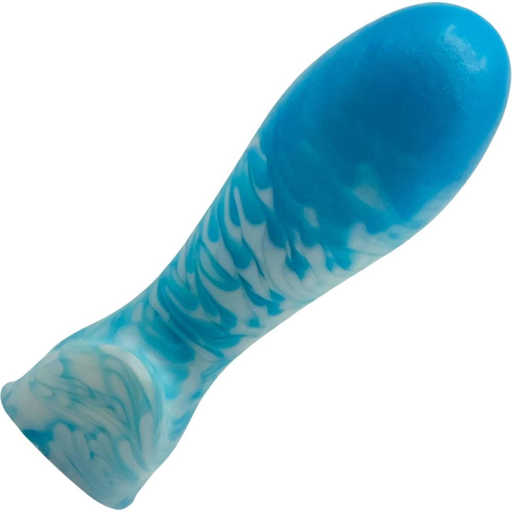 G-Spot Dildos | The Festa 3.75" Small Silicone Vaginal Plug – Ocean Breeze