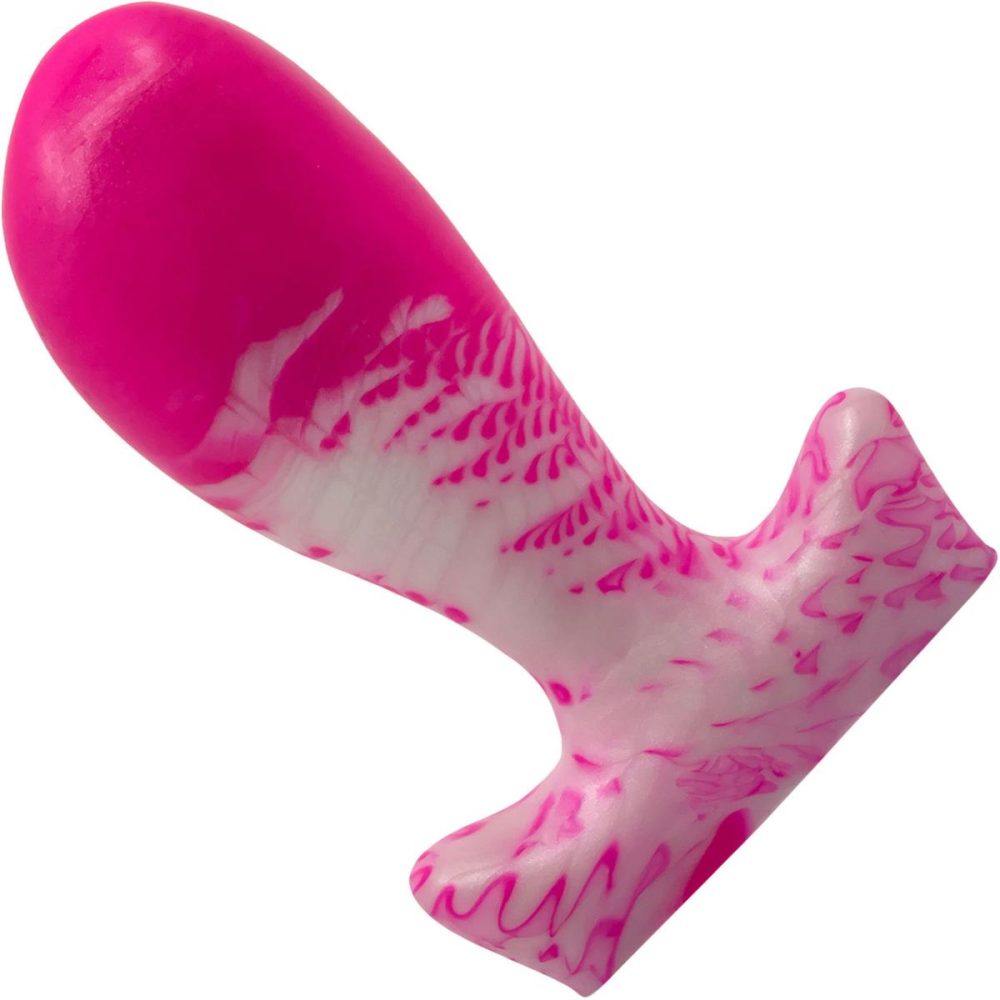 G-Spot Dildos | The Festa 5.5" Large Silicone Vaginal Plug – Flamingo