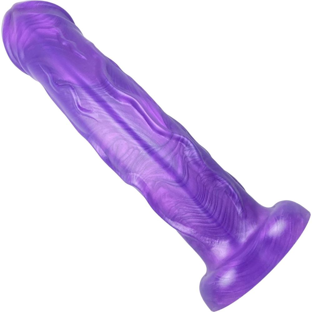 G-Spot Dildos | The Grandis 11.5" Giant Silicone Dildo – NOLA Purple