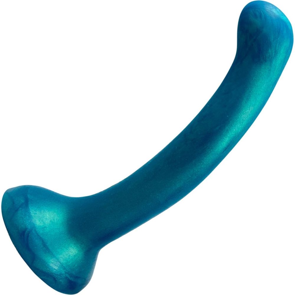 G-Spot Dildos | The Minima Small Silicone 3 Dildo Set – Mermaid Blue