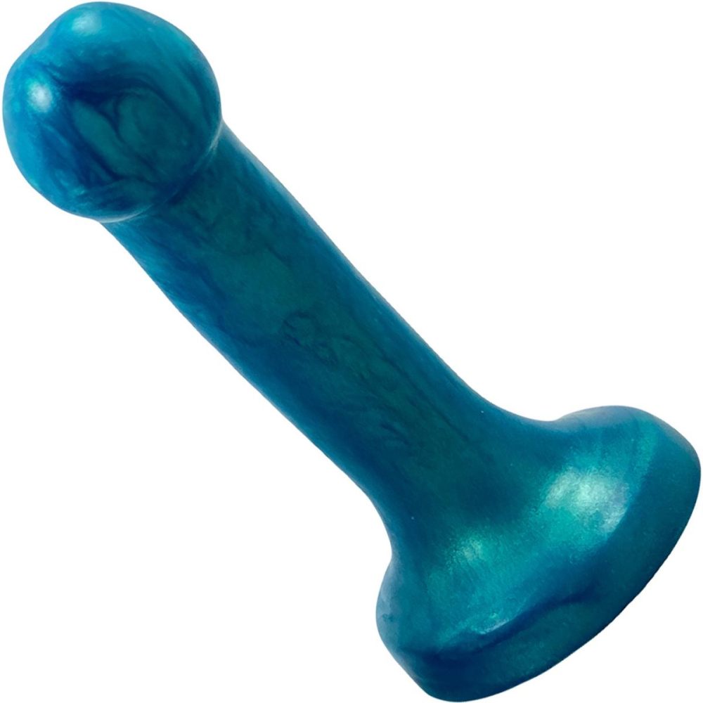 G-Spot Dildos | The Minima Small Silicone 3 Dildo Set – Mermaid Blue