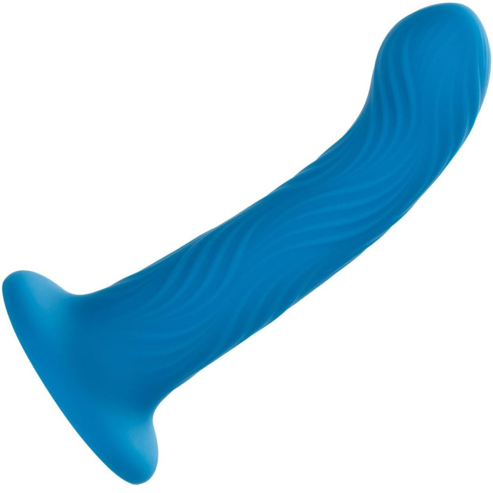 G-Spot Dildos | Wave Rider Ripple 5.25" Silicone Suction Cup Dildo