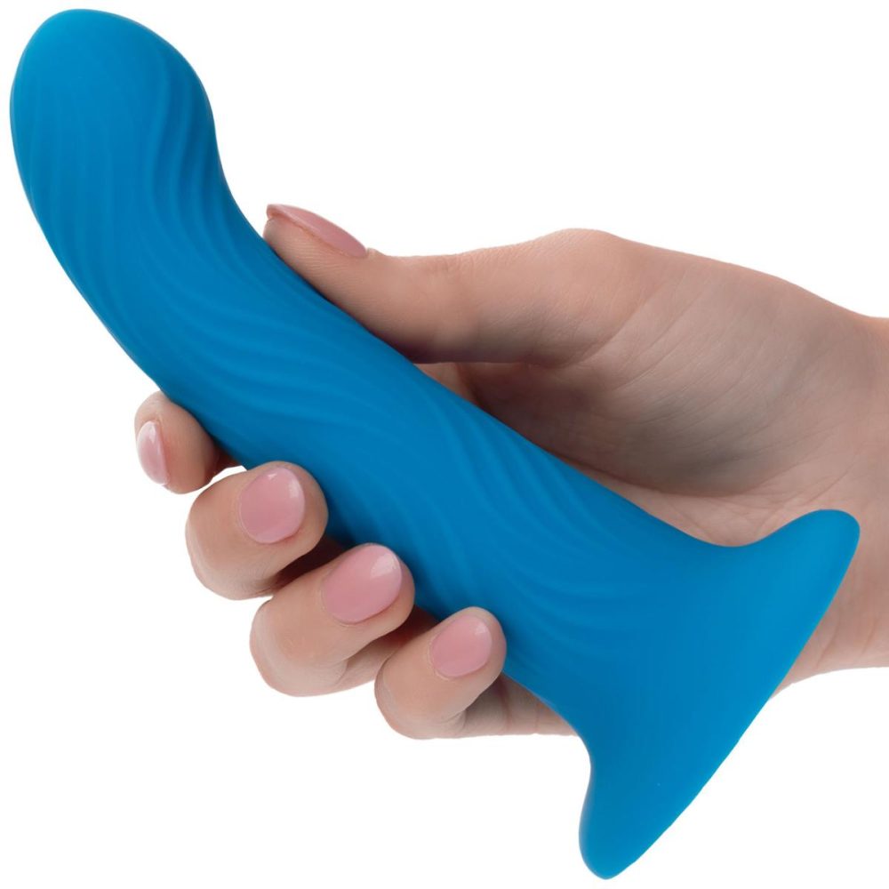 G-Spot Dildos | Wave Rider Ripple 5.25" Silicone Suction Cup Dildo