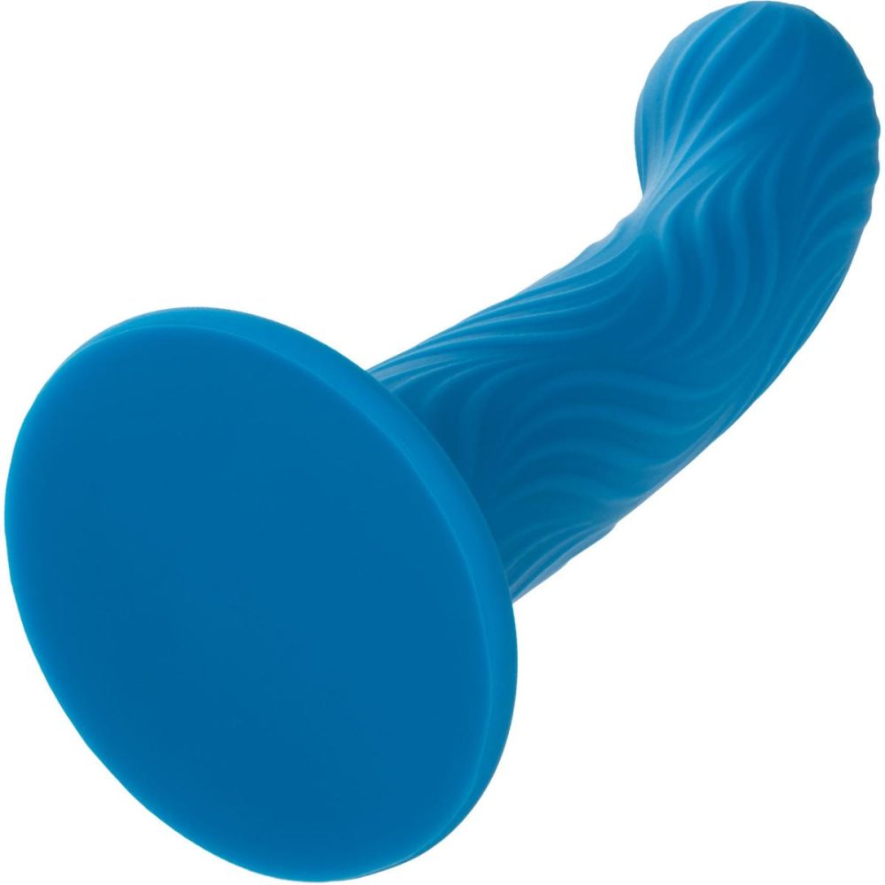 G-Spot Dildos | Wave Rider Ripple 5.25" Silicone Suction Cup Dildo