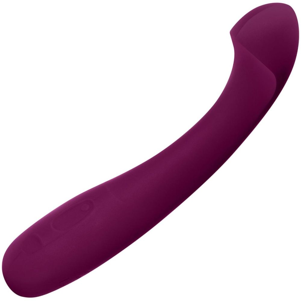 G-Spot Vibrators | Arc G-Spot Vibrator – Silicone Waterproof Rechargeable Vibe – Plum